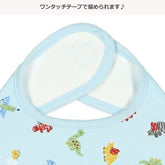 西松屋棉質嬰兒圍兜口水肩-恐龍汽車動物工程車4件裝